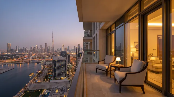 The balcony